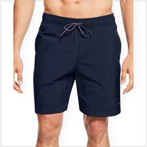 Tommy Hilfiger Men's Black Swim Trunks Shorts Maillot Big & Tall NEW NWT 4 XL T